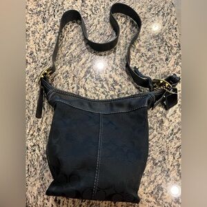 Coach Black Shoulder Bag